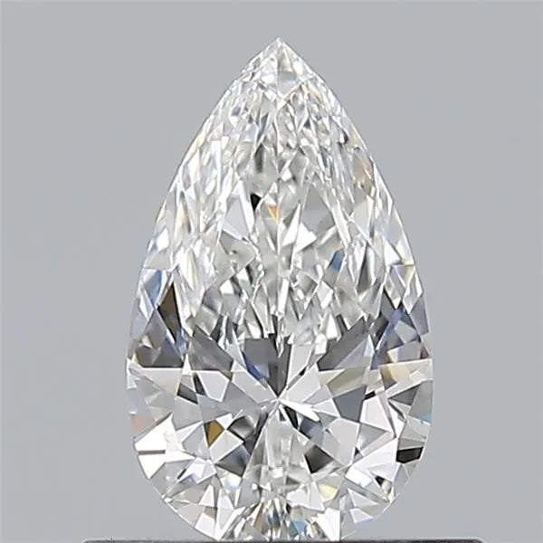 0.50ct Pear Natural Diamond (Colour F, Clarity IF, GIA Certified)