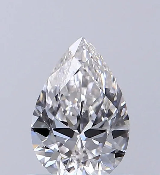 0.50ct Pear Natural Diamond (Colour F, Clarity SI1, GIA Certified)