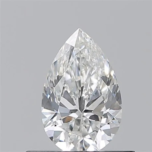 0.50ct Pear Natural Diamond (Colour F, Clarity VS2, GIA Certified)
