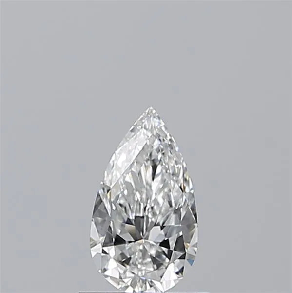 0.50ct Pear Natural Diamond (Colour F, Clarity VVS2, GIA Certified)