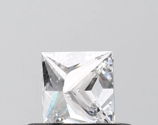 0.50ct Princess Lab Grown Diamond (Colour D, Clarity VVS2, IGI Certified)