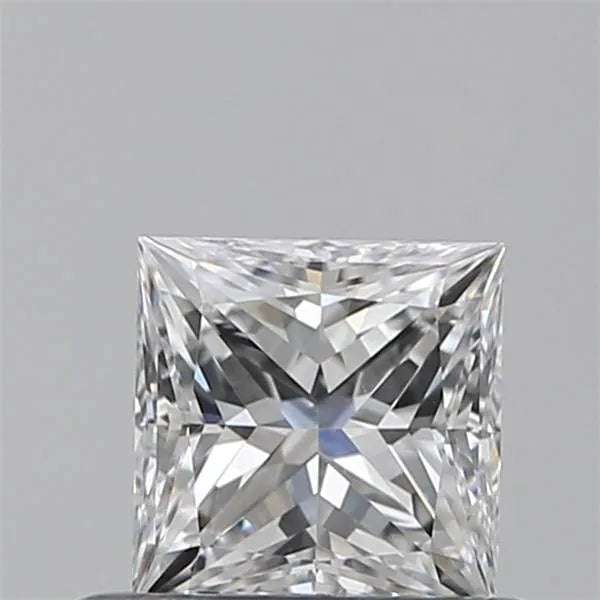 0.50ct Princess Natural Diamond (Colour D, Clarity VS1, Cut EX, GIA Certified)