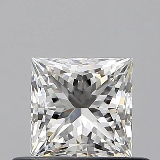 0.50ct Princess Natural Diamond (Colour G, Clarity VVS2, GIA Certified)