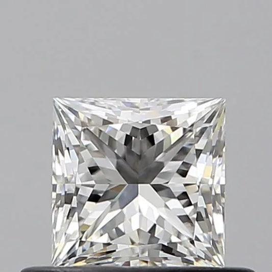 0.50ct Princess Natural Diamond (Colour G, Clarity VVS2, GIA Certified)