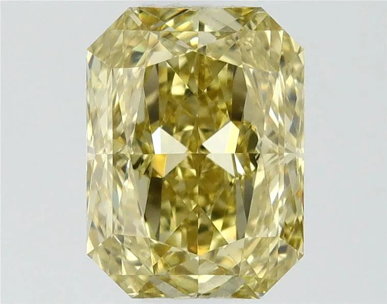 0.50ct Radiant Natural Diamond (Colour Fancy Yellow, Clarity IF, Cut EX, GIA Certified)