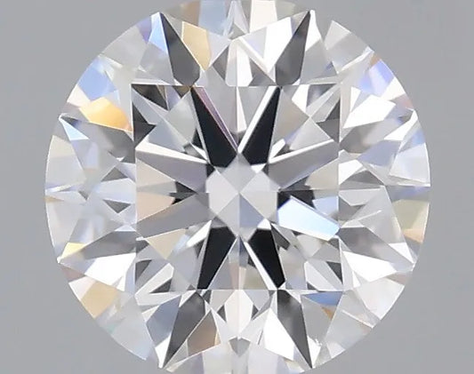 0.50ct Round Natural Diamond (Colour D, Clarity FL, Cut EX, GIA Certified)