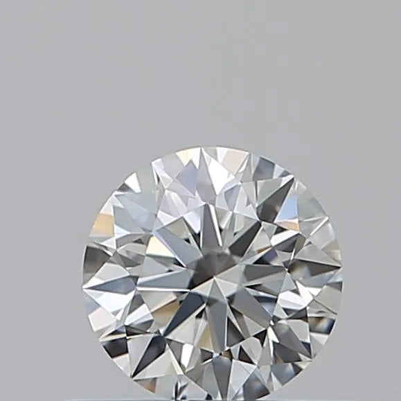0.50ct Round Natural Diamond (Colour D, Clarity IF, Cut EX, GIA Certified)