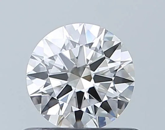 0.50ct Round Natural Diamond (Colour D, Clarity IF, Cut EX, IGI Certified)
