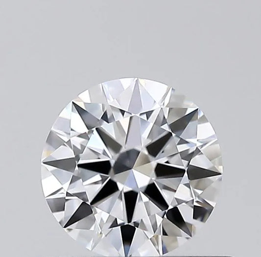 0.50ct Round Natural Diamond (Colour D, Clarity VVS1, Cut EX, GIA Certified)