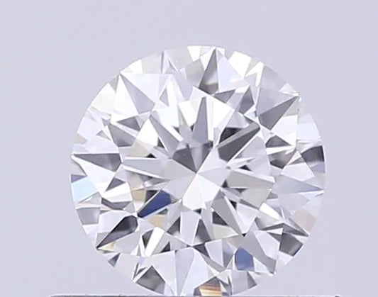 0.50ct Round Natural Diamond (Colour D, Clarity VVS1, Cut EX, GIA Certified)