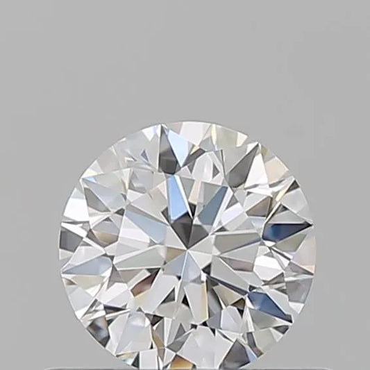 0.50ct Round Natural Diamond (Colour D, Clarity VVS1, Cut EX, GIA Certified)