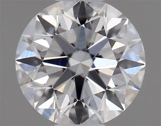 0.50ct Round Natural Diamond (Colour D, Clarity VVS2, Cut EX, GIA Certified)