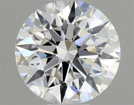0.50ct Round Natural Diamond (Colour D, Clarity VVS2, Cut EX, GIA Certified)