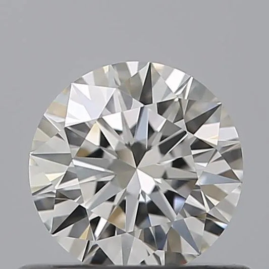 0.50ct Round Natural Diamond (Colour E, Clarity IF, Cut EX, GIA Certified)