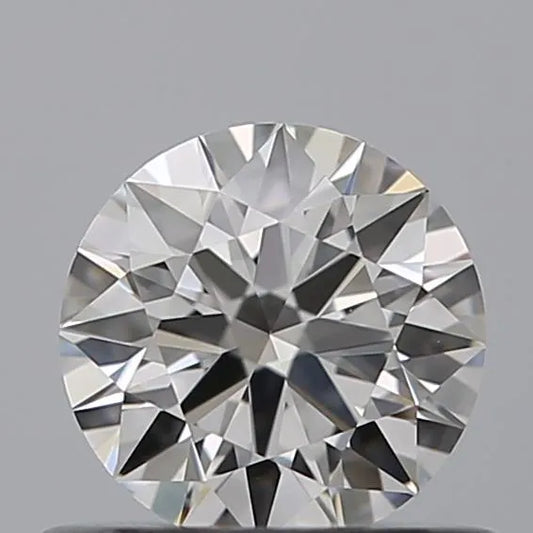 0.50ct Round Natural Diamond (Colour E, Clarity VVS2, Cut EX, GIA Certified)