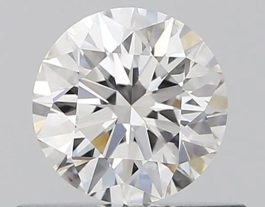 0.50ct Round Natural Diamond (Colour F, Clarity IF, Cut EX, GIA Certified)