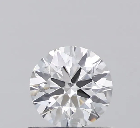 0.50ct Round Natural Diamond (Colour F, Clarity SI1, Cut EX, IGI Certified)