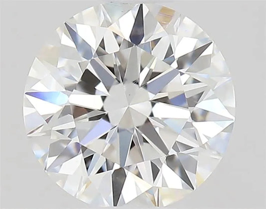 0.50ct Round Natural Diamond (Colour F, Clarity VS2, Cut EX, GIA Certified)