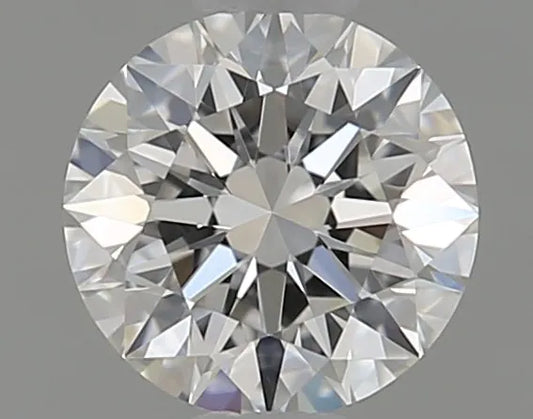 0.50ct Round Natural Diamond (Colour F, Clarity VVS1, Cut EX, GIA Certified)
