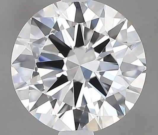 0.50ct Round Natural Diamond (Colour F, Clarity VVS1, Cut EX, IGI Certified)