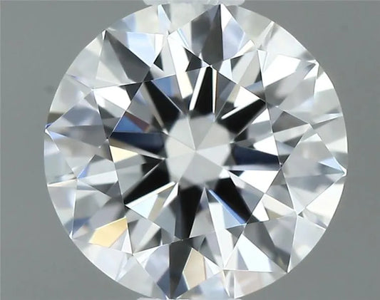 0.50ct Round Natural Diamond (Colour F, Clarity VVS2, Cut EX, GIA Certified)