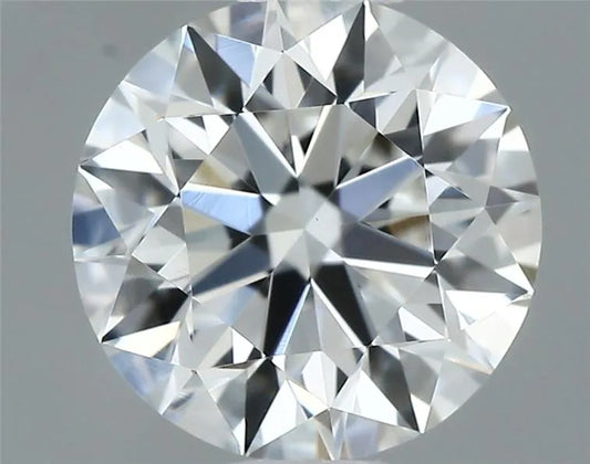 0.50ct Round Natural Diamond (Colour F, Clarity VVS2, Cut EX, GIA Certified)