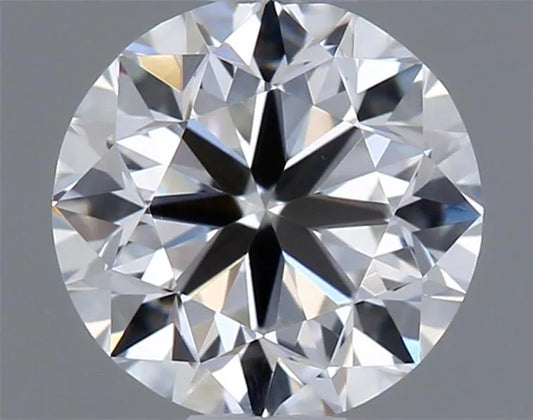 0.50ct Round Natural Diamond (Colour F, Clarity VVS2, Cut VG, GIA Certified)