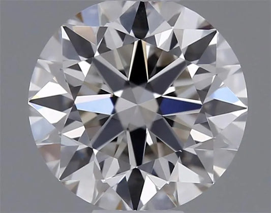 0.50ct Round Natural Diamond (Colour H, Clarity IF, Cut EX, IGI Certified)