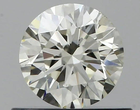 0.50ct Round Natural Diamond (Colour H, Clarity VS2, Cut EX, IGI Certified)