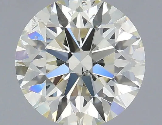 0.50ct Round Natural Diamond (Colour K, Clarity SI1, Cut EX, IGI Certified)