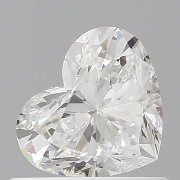 0.51ct Heart Natural Diamond (Colour E, Clarity VS2, GIA Certified)