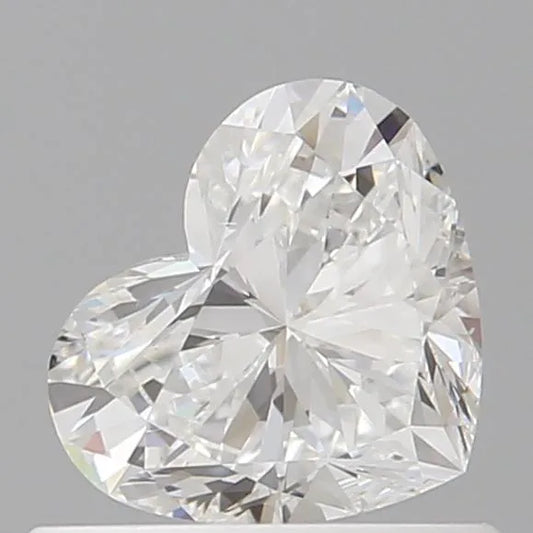 0.51ct Heart Natural Diamond (Colour E, Clarity VS2, GIA Certified)