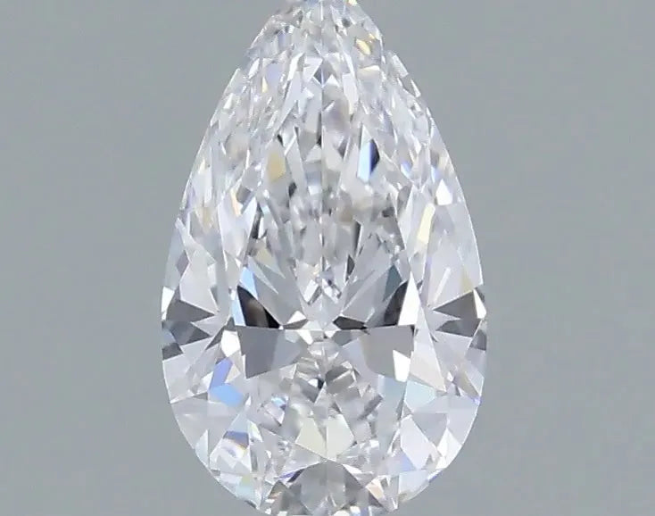 0.51ct Pear Natural Diamond (Colour D, Clarity IF, Cut EX, IGI Certified)