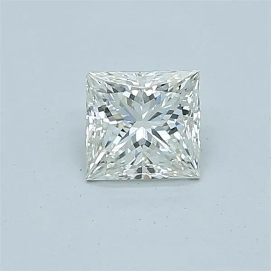 0.51ct Princess Natural Diamond (Colour H, Clarity VS1, Cut EX, IGI Certified)