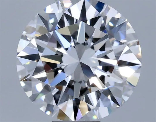 0.51ct Round Natural Diamond (Colour D, Clarity FL, Cut EX, GIA Certified)