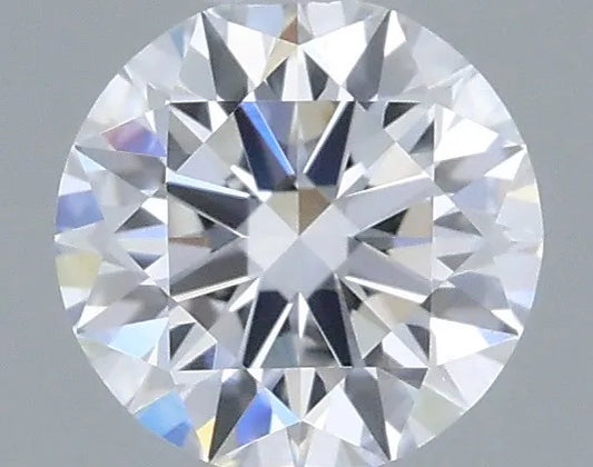 0.51ct Round Natural Diamond (Colour D, Clarity VVS2, Cut EX, GIA Certified)