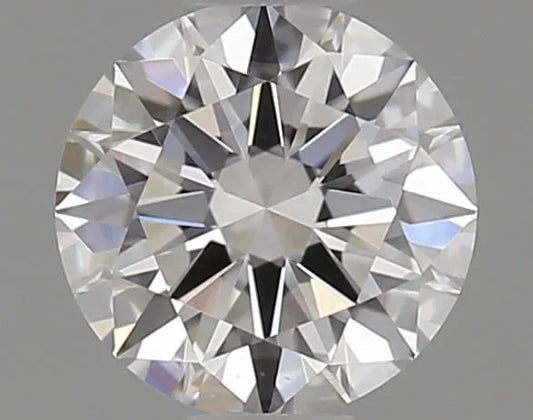 0.51ct Round Natural Diamond (Colour F, Clarity IF, Cut EX, GIA Certified)