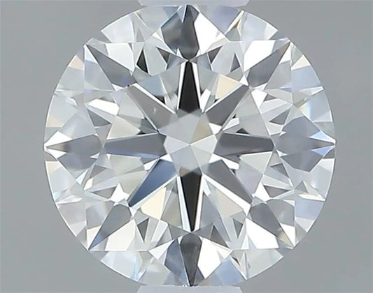 0.51ct Round Natural Diamond (Colour F, Clarity VS1, Cut EX, GIA Certified)