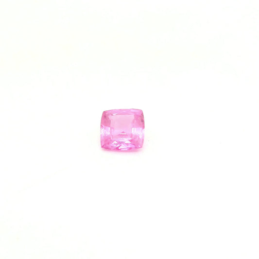 0.52ct Cushion Natural Sapphire (Colour Pink, Clarity Slightly Included, Cut Faceted)