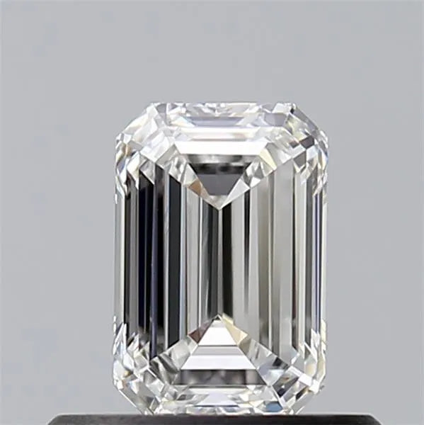 0.52ct Emerald Natural Diamond (Colour F, Clarity IF, GIA Certified)