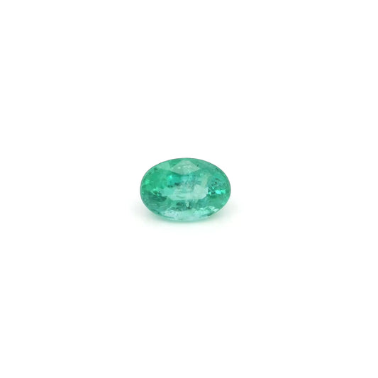 0.52ct Oval Natural Emerald (Colour Green, Clarity Slightly Included, Cut Faceted)