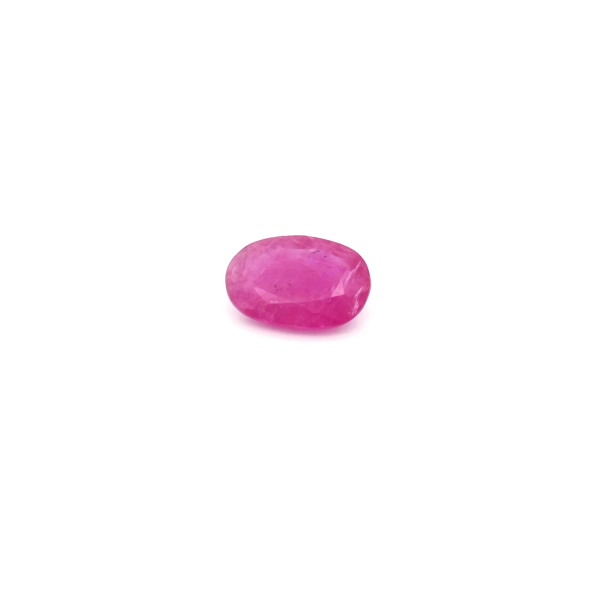 0.52ct Oval Natural Ruby (Colour Red, Clarity Moderately Included, Cut Faceted)