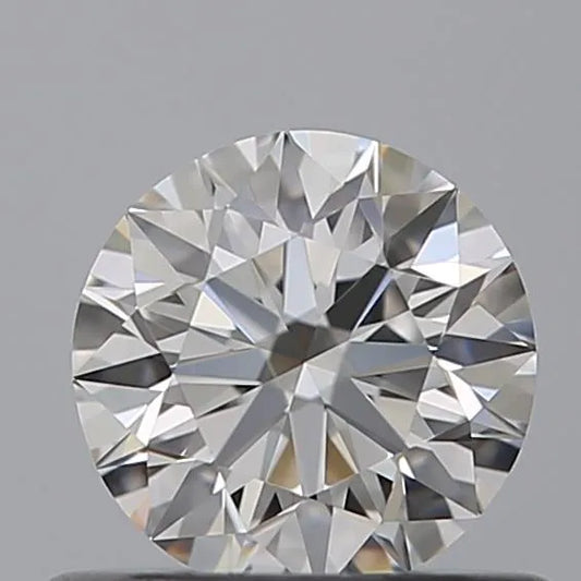 0.52ct Round Natural Diamond (Colour D, Clarity VVS1, Cut EX, GIA Certified)