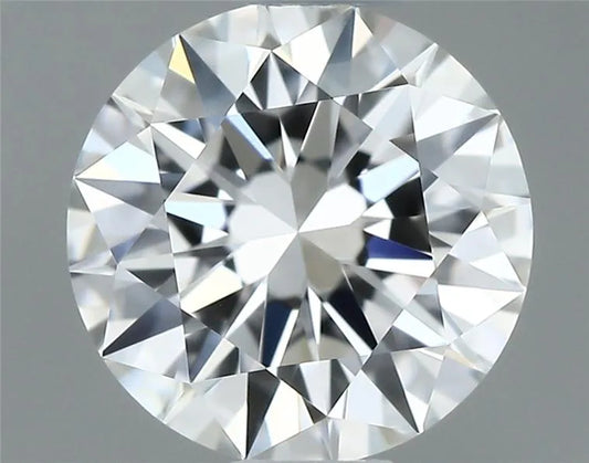 0.52ct Round Natural Diamond (Colour E, Clarity IF, Cut EX, GIA Certified)