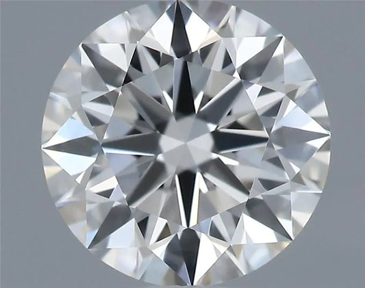 0.52ct Round Natural Diamond (Colour F, Clarity IF, Cut EX, IGI Certified)