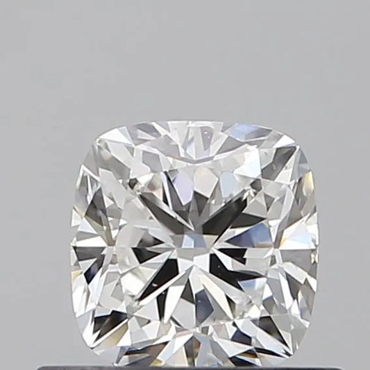 0.53ct Cushion brilliant Natural Diamond (Colour F, Clarity VS2, GIA Certified)