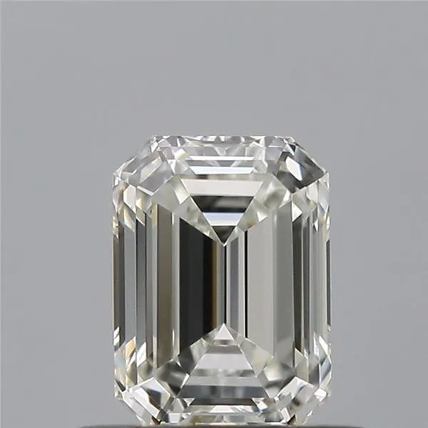 0.53ct Emerald Natural Diamond (Colour I, Clarity VVS2, GIA Certified)