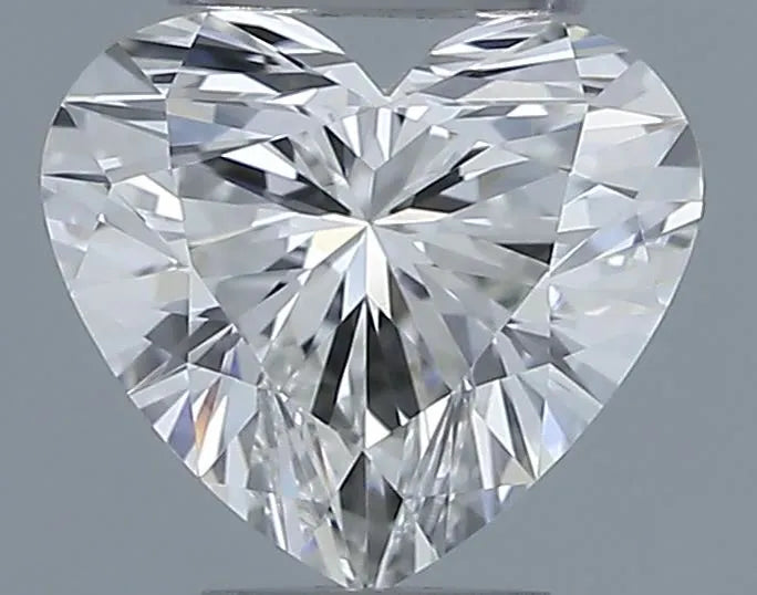 0.53ct Heart Natural Diamond (Colour F, Clarity IF, Cut EX, IGI Certified)