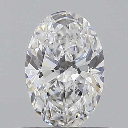 0.53ct Oval Lab Grown Diamond (Colour D, Clarity IF, IGI Certified)