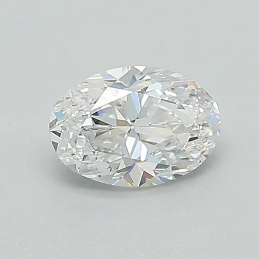0.53ct Oval Natural Diamond (Colour D, Clarity VVS2, GIA Certified)